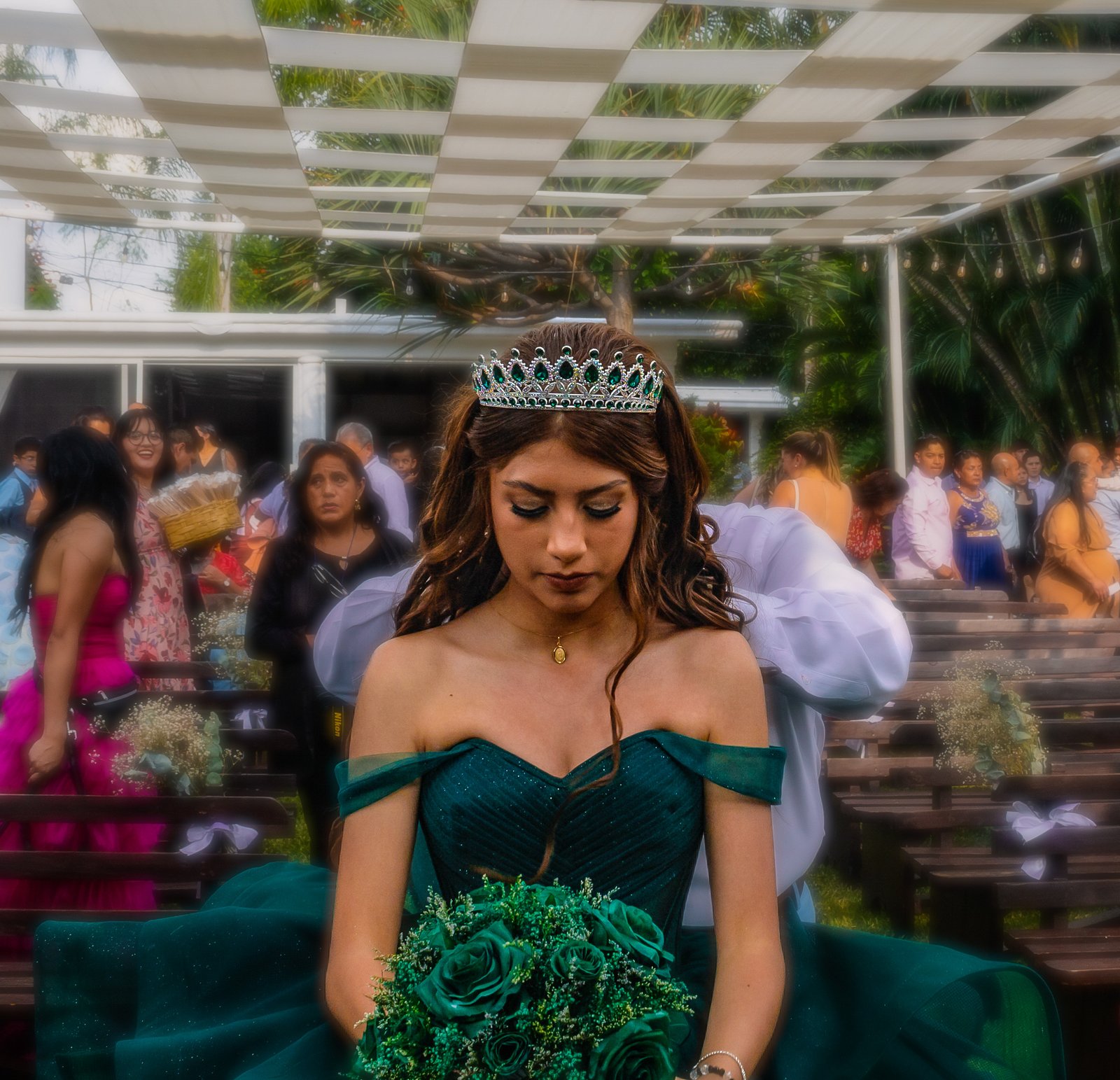 Entrada de la quinceañera
